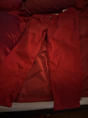 Prada Women’s Red Chinos